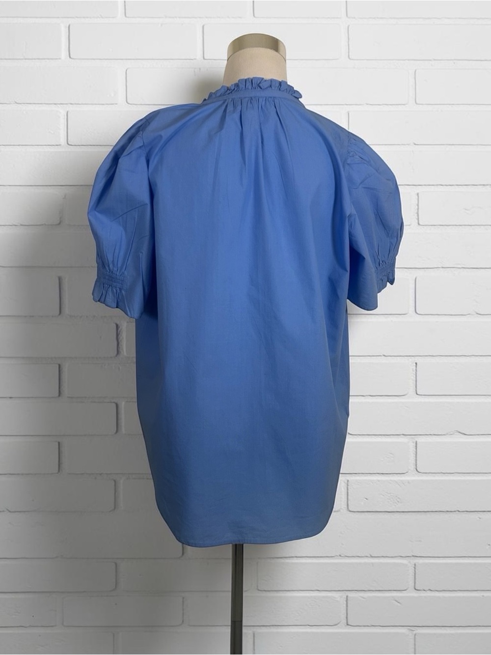Apiece Apart Los Altos Top Oxford Blue Size M - Picture 3 of 7